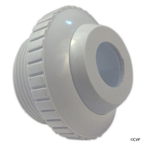 1.5" MPT White Hydrostream Fitting with 0.5" Opening