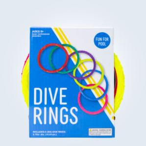 Dive Rings - 6 Dive Rings Colored