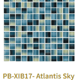 TileXpressions Atlantis Sky Blue 1X1 PB-XB17