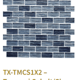 TileXpressions Tsunami Cobalt Sky Mix 1X2 TX-TMCS1X2